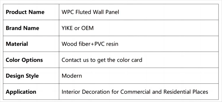 datasheet for WPC fluted wall panel datasheet for WPC fluted wall panel